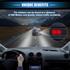VekAuto 20 Pcs Reflective Stickers, Round Shape Universal for Cars