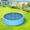artcool 63" Thicken Dog Pool for Pet and Kids,Non-Slip Kiddie