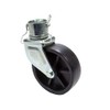 Reese Pro Series 1400750340 6" Caster, Silver & Black