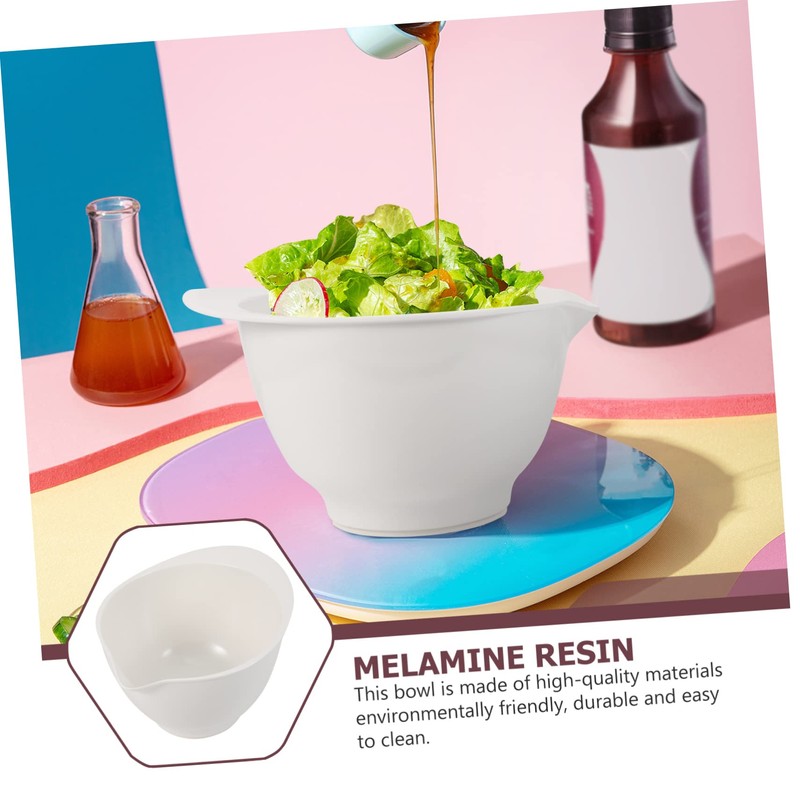 LABRIMP 1pc Multifunctional Mixing Bowl Versatile Baking Salad Bowl Smooth