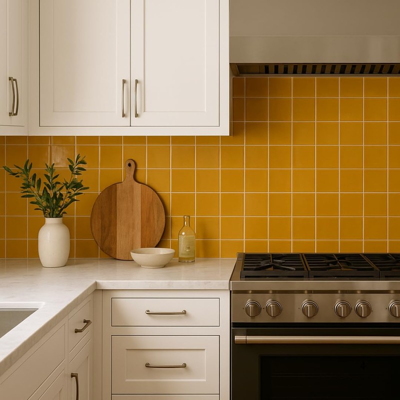 4 in Ceramic Tile Gloss 4 1/4" Box of 10