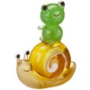 Cute Frog Handmade Glass Craft Snail Ride Frog CYK941