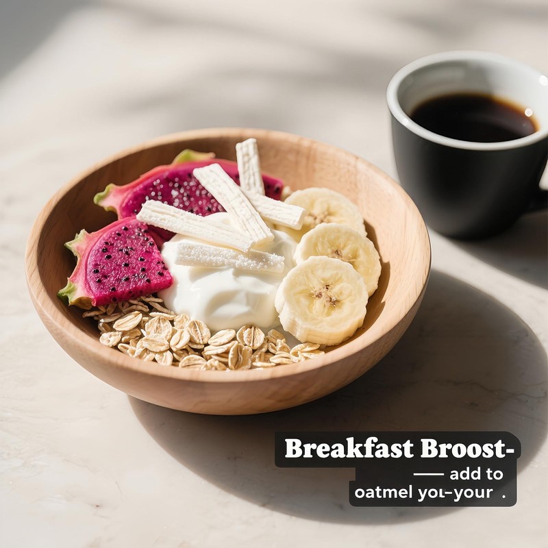 Premium Drying White Dragon Fruit Chips 5oz (150g) | Crispy