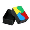 Printerchen Card Box for Playing Cards in Blue/Yellow/Red/Green (e.g. for