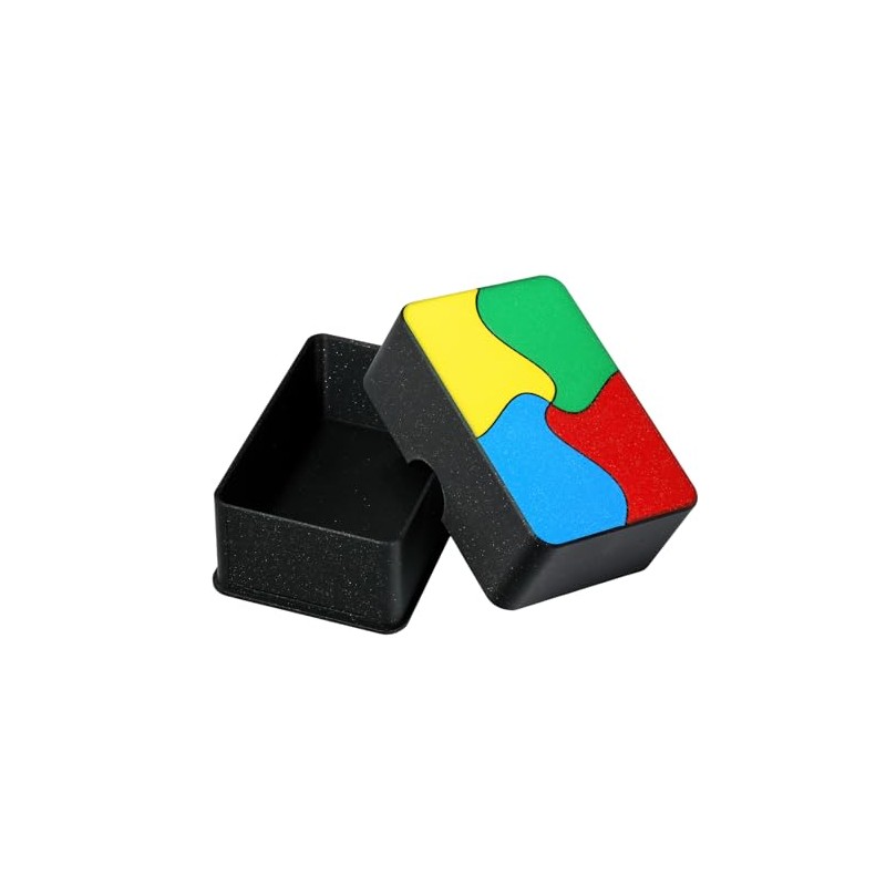 Printerchen Card Box for Playing Cards in Blue/Yellow/Red/Green (e.g. for