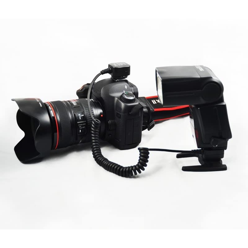 S TTL I/II Flash Cable 1.8m for Canon as OC-E3
