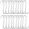 JAPCHET 20 Pack 9 Inch Meat Hooks, 8mm Thick Heavy