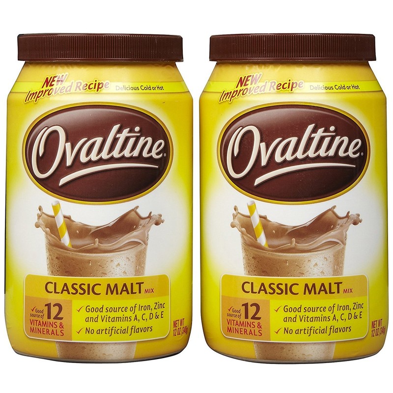 Ovaltine Classic Malt - 12 Ounce (Pack of 2)