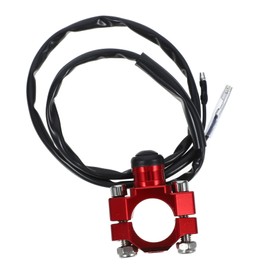 Mikinona Motorcycle Ignition Coil Switch with Horn Function Durable CNC Starter Switch for Dirt Bike Offroad Motorcycles Precision Machined for Reliability Style