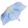 Wpc. PT-HY001-002 Vinyl Umbrella, Mini Blue Folding Umbrella, Long Usable,