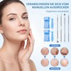 CihFnia 154 Piece Pimple Squeezer Tool Set, Blackhead Remover, Pimple