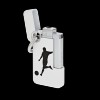 Dupont S.T. Dupont Hooked Jet Lighter with Ring, White, 032030