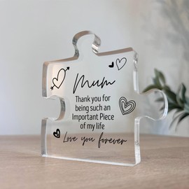 Red Ocean Mum Gifts, Mum Birthday Gifts from Daughter Son, Present for Mum, Gifts for Mum on Mothers Day Christmas, Thank You Gift For Her, Gifts For Mum From Kids, Mum Plaque