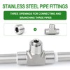 TAISHER 10 Pcs 304 Stainless Steel Internal Hex Thread Socket