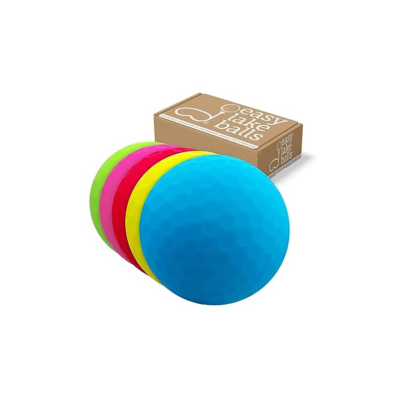 50 Mix Lake – Quality AAAA/AAA/Golf Balls Assorted Colours