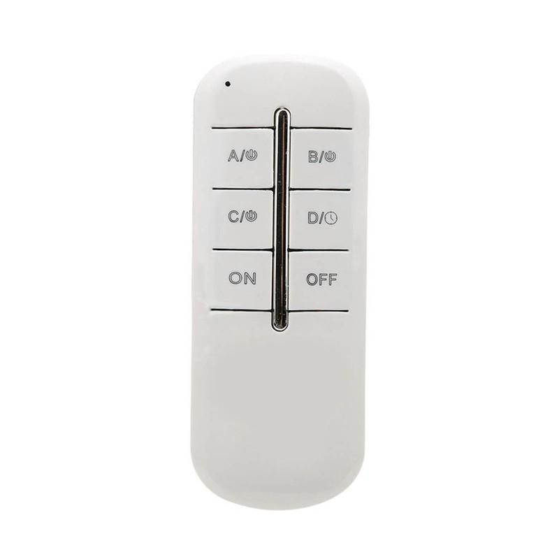 ON/OFF AC180-240V Wireless Receiver Lamp Light RF Remote Control Switch(4Way