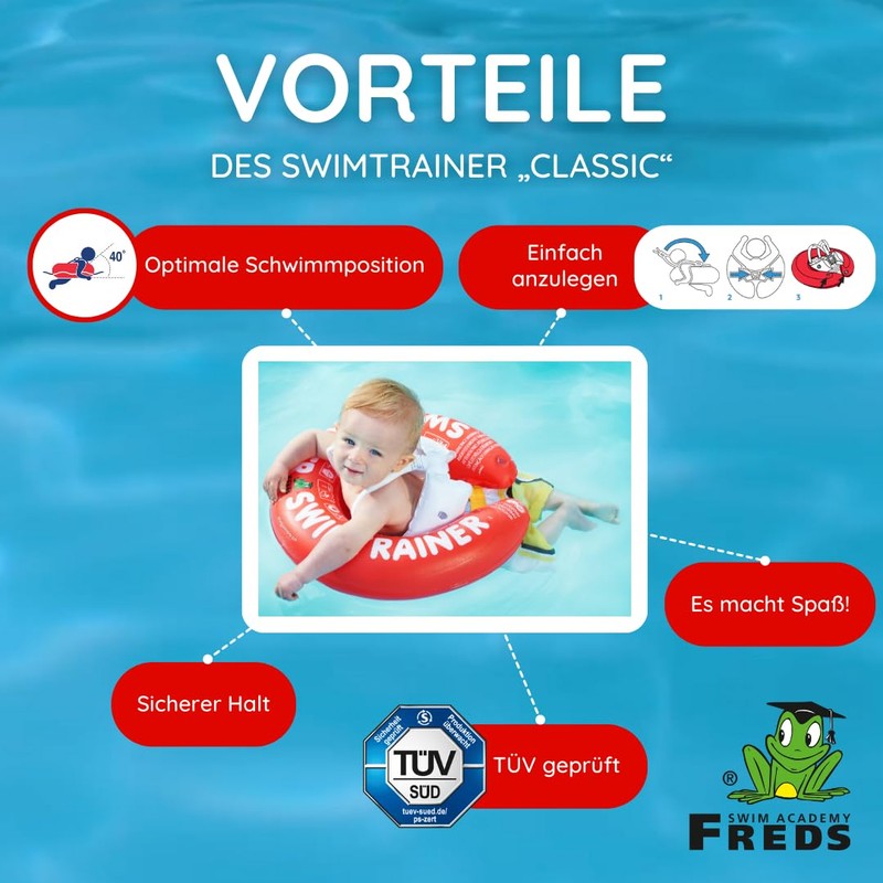 FREDS SWIM ACADEMY - Sets (STR Red + Swimming Board)