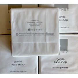 LATHER  gentle face Soap 5 pack each 43g 1.5 oz