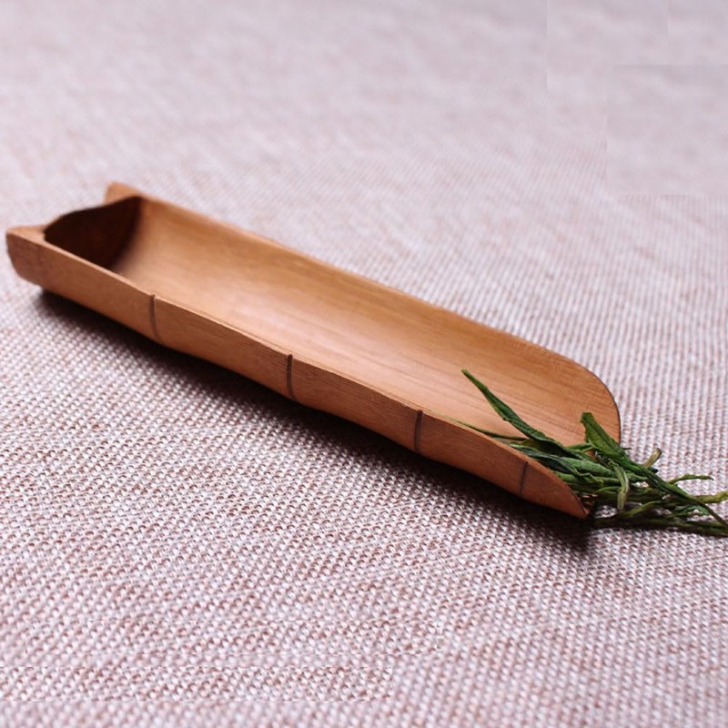1PC Bamboo Cha He Chinese Tea Scoop Loose Tea Leaf