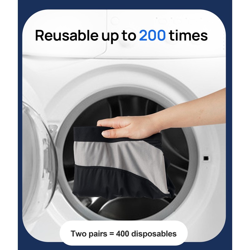 SUNCHIRI Incontinence Underwear For Men, Athletic 80ML Absorbency Washable Reusable