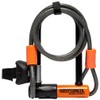Kryptonite Evolution Mini-7 Bicycle U-Lock w/ 4’ KryptoFlex Double Loop