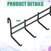 Coume Metal Grid Hooks Rack for Wall Grid Panel, 4