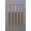 Hiranoi Chopsticks & Chopsticks Set, 5 Pairs, Painted Chopsticks Wakasa