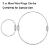 Wisdompro Wire Keychains, Screw Type, Wire Keyring, Key Chain, Stainless