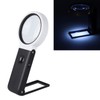 TH‑7018A Multifunctional Magnifier with LED Light Handheld Foldable Magnifying Glass