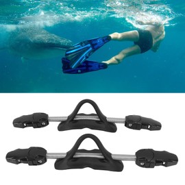 Spring Straps for Fins, Universally Adjustable 2-Piece Diving Fin Strap for Seadart Fins (A Buckle)