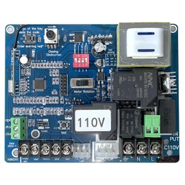 Control Board ONLY for Blütezeit AC 110V Sliding Gate Openers, Replacement AC PCB Circuit Mother Board (24-bit/32-bit) for Electric Automatic Slide Gate Motor (Confirm Version Before Purchase)