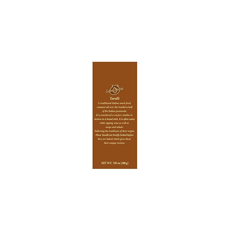 Flora Imported Taralli (Fennel)