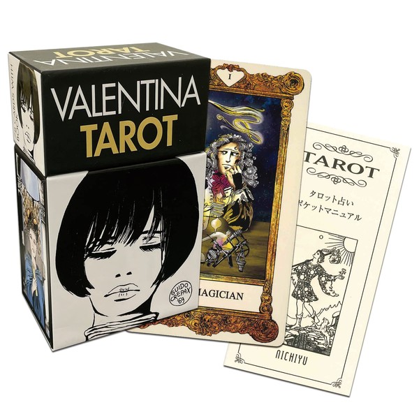 Tarot Cards, Divination, 78 Cards, Valentina, Tarot, Japanese Instruction Manual Included (English Language Not Guaranteed)