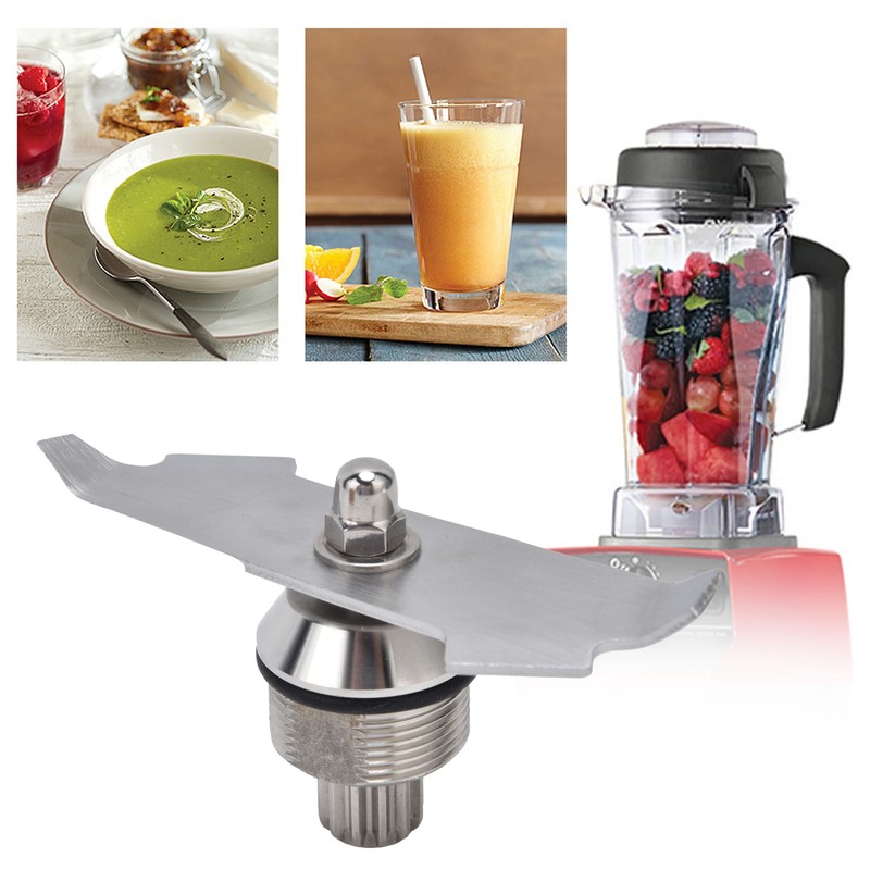 Stainless Steel Blender Blade Assembly Replacement Widen 2 Leaf Blade