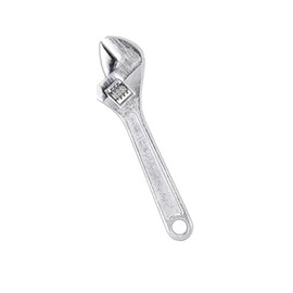 Edward Tools Harden Adjustable Wrench (6") - Heavy Duty Drop Forged Steel - Precision Milled Jaws for Max Gripping Power - Rust Resistant - Tempered and Heat Treated Steel - Secure Adjustable Jaw