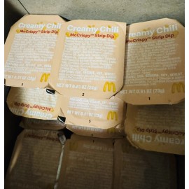 McDonald's 50 Mcdonalds Creamy Chili Sauce Cup For Chicken Strips