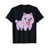Cute Purple Cartoon Dog Character For Kids T-Shirt