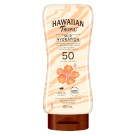 Hawaiian Tropic Silk Protector Solar 50 FPS Loción de 180ml