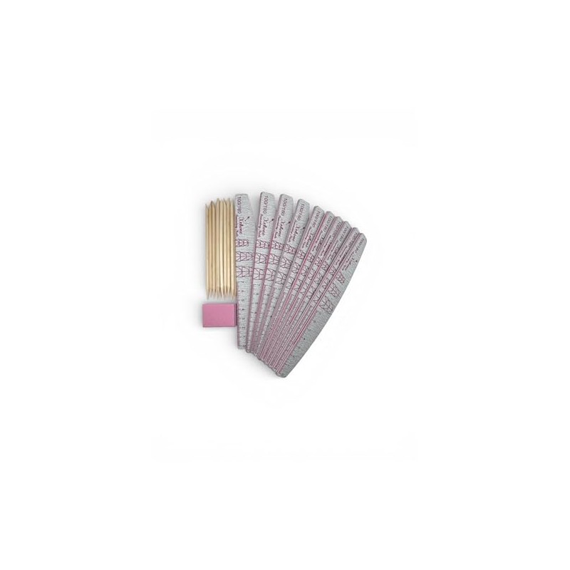 Nail File and Prep Bundle for Acrylic and Gel Nails,