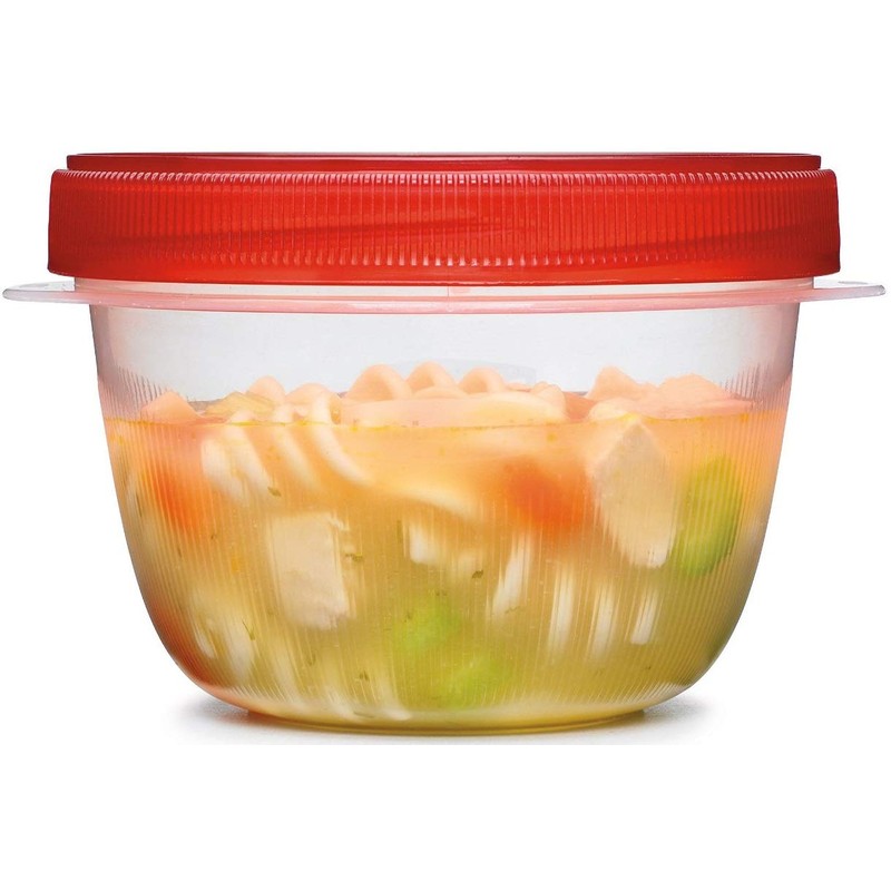 Rubbermaid TakeAlongs Twist & Seal, Twist Top Food Storage Containers,