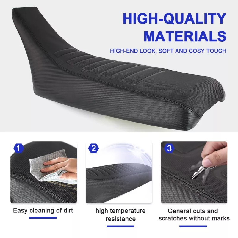 xitomer Motorcycle Waterproof Leather Seat Cover Fit For Yamaha TW200