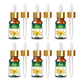 Salvia Arnica Oil – 6 Pack | Cosmetic Grade Carrier Oil for DIY Skincare, Haircare & Massage – 15ml / 0.51 Fl oz