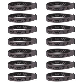 14PCS WWJD Christian Bracelet Pack for Women Men, WWJD Bracelets Bulk Christian Jesus Gifts Adjustable Wristbands - What Would Jesus Do Bracelet Dark Grey