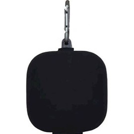 SaharaCase Silicone Protective Case for Beats by Dr. Dre Powerbeats Pro with Carabiner Clip Rugged Protection Antislip Grip Easy Carrying Slim (Black)