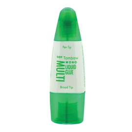 Tombow Tombow PT-MTC Flüssigkleber, Multi Talent mit zwei Spitzen, 25 g (3er Pack, Multi Talent)