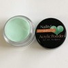 ネイリティ! ネイル用パウダー アクリルカラーパウダー パールグリーン 3g