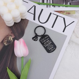 Anniversary Birthday Gifts for Man Him To My Man Keychain for Boyfriend Christmas Gift for Husband Engagement Gifts for Husband Long Distance Relationship Gift for Husband Boyfriend Him Man