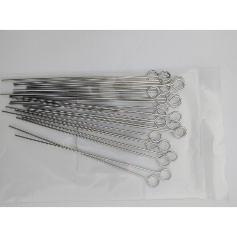 BellaCapelliUSA.com Bag of 25 "P" shaped premium Hourglass Rollers hair