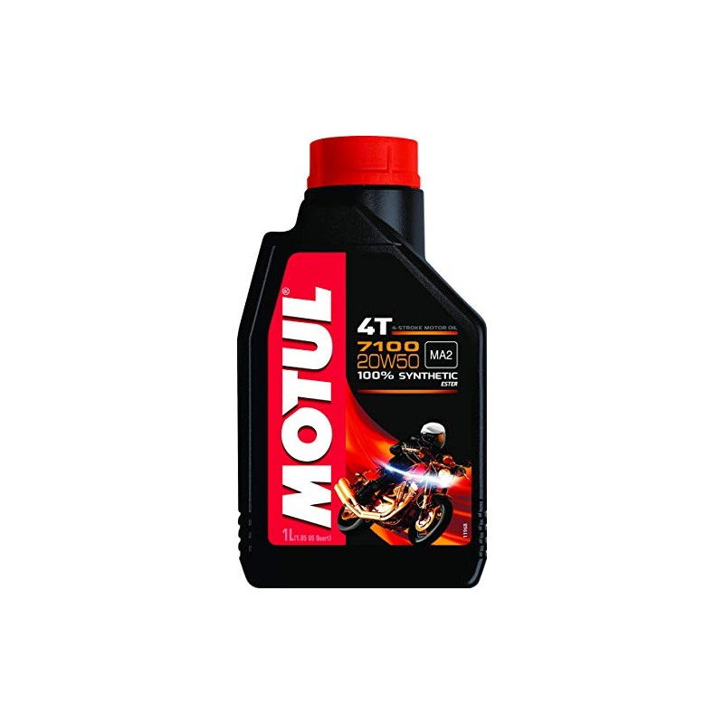Motul 7100 4T 20w50 Motor Oil 1 Liter 836411