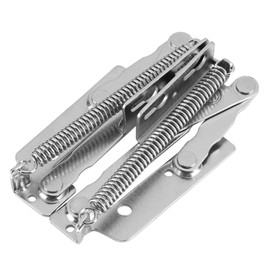 GOTOTOP up and over hinges Cabinet Door Hinge Spring Hinges 80° Cupboard Stay Lift Up Soft Close Stainless Steel Folding Furniture Sofa Bed Spring Hinges